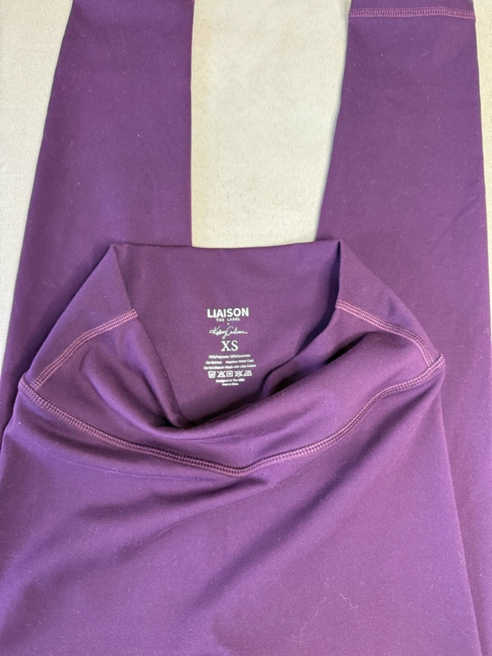 Liaison the Label x Kelsey Anderson BRIDGE PANT - MERLOT Size XS